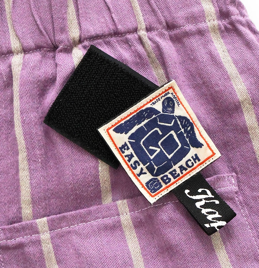 KAPITAL LINEN Phillies STRIPE EASY BEACH GO PANTS - PRE ORDER ITEM (預訂中)