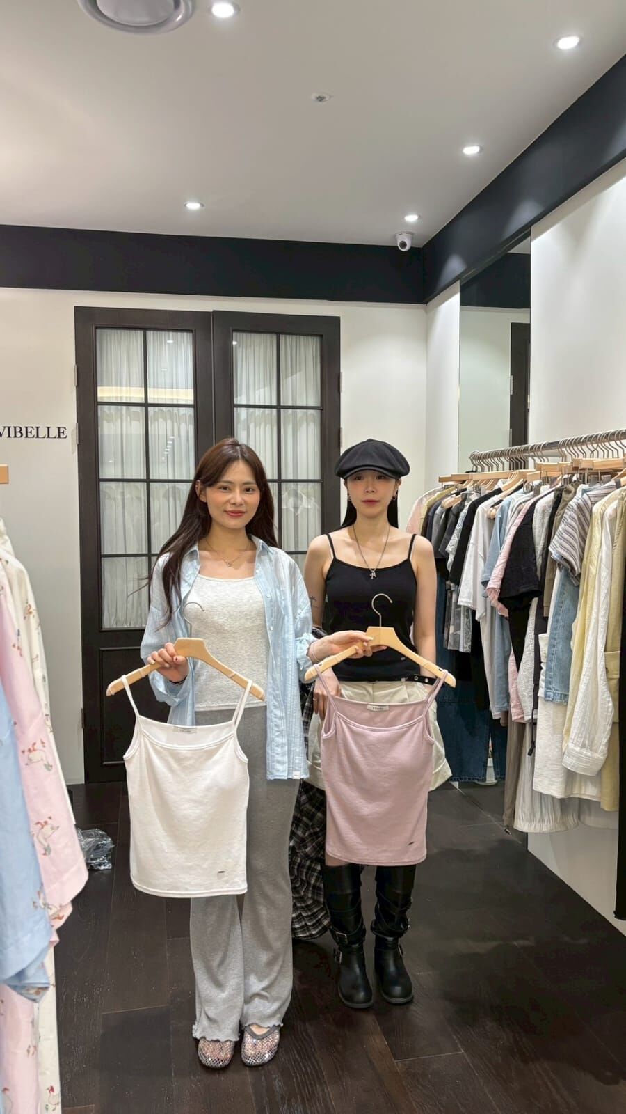 VB6313 小tag幼肩帶簡約背心Bra Top