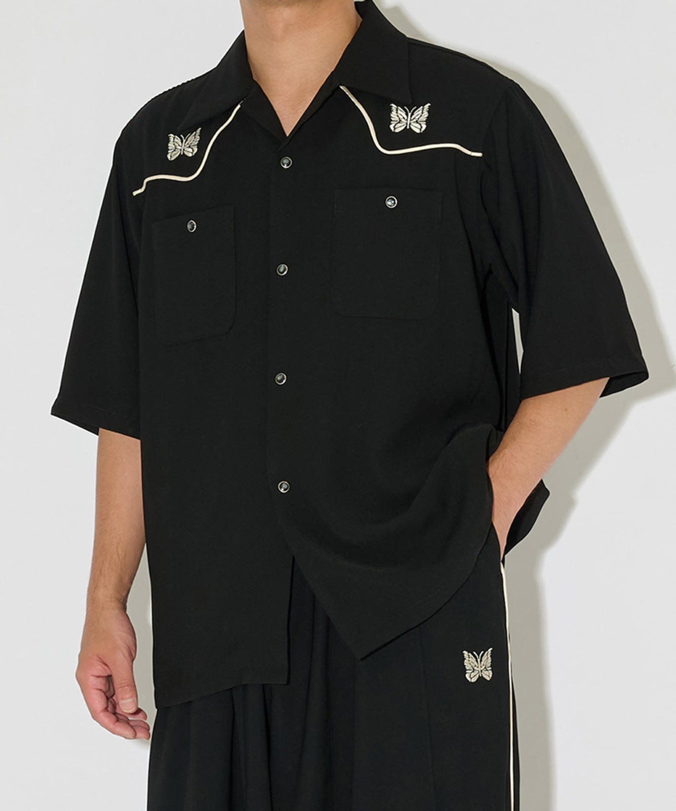 現貨|NEEDLES 別注 Piping Cowboy S/S Shirt - Amunzen