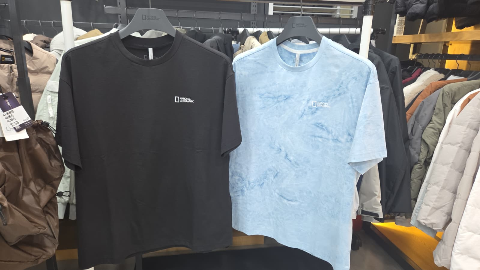 BQ019 National Geographic 淨色TEE 男女同款