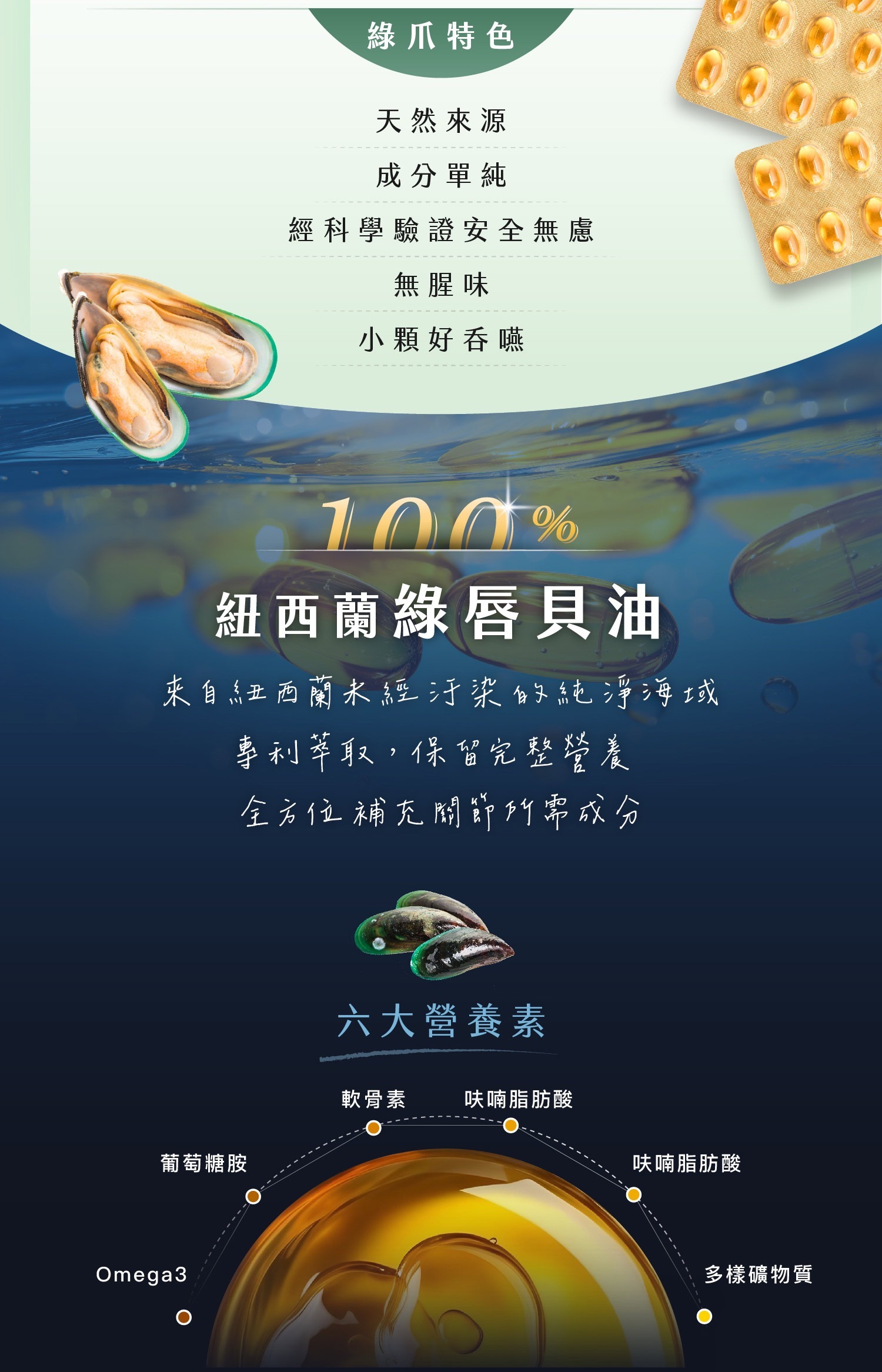 綠唇貝關節保健＋黃金益生菌（全齡犬貓）