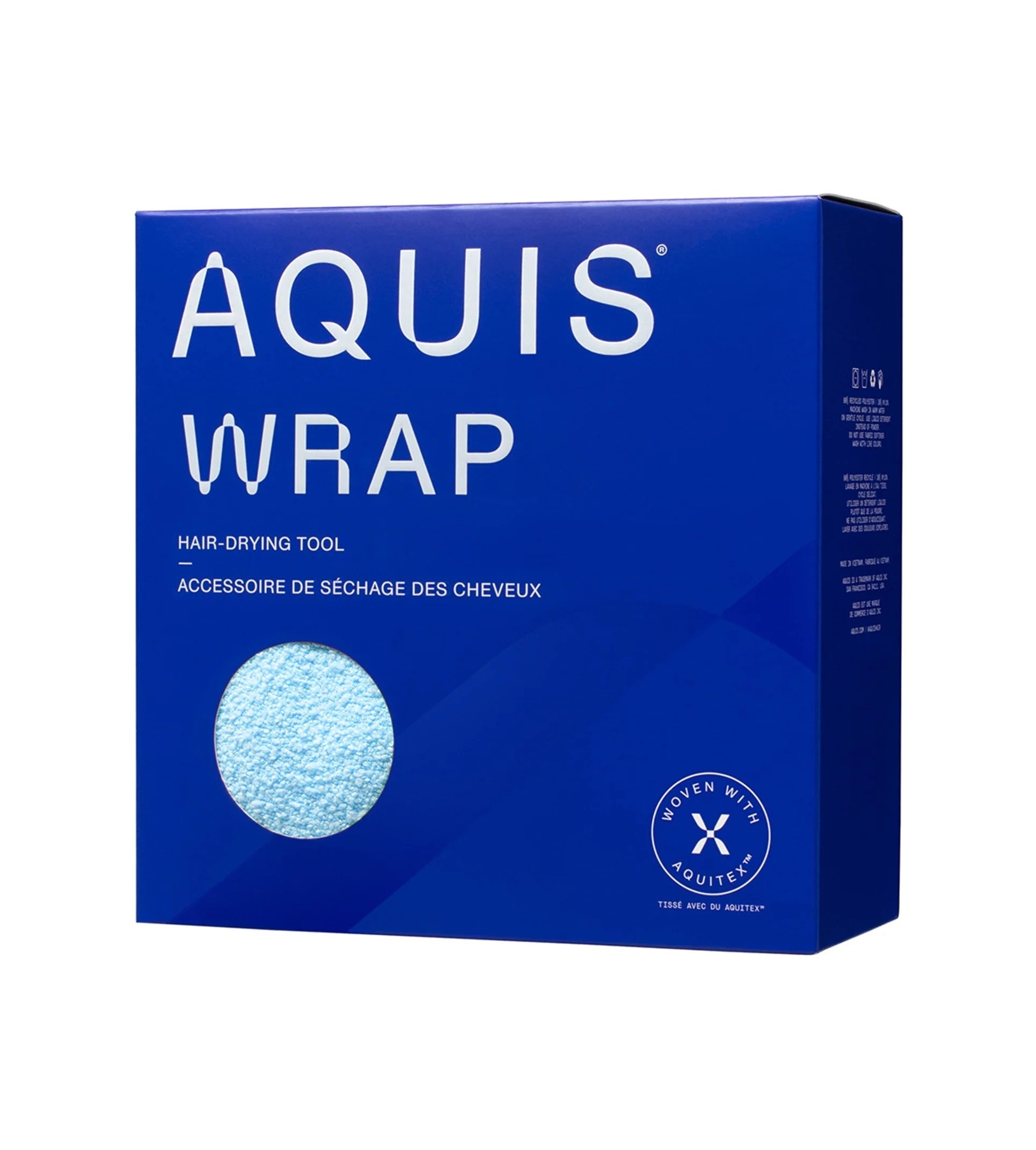 AQUIS Wrap Turbans 髮巾 AQUITEX 髮科技 快乾髮巾 再生布料 抗毛躁