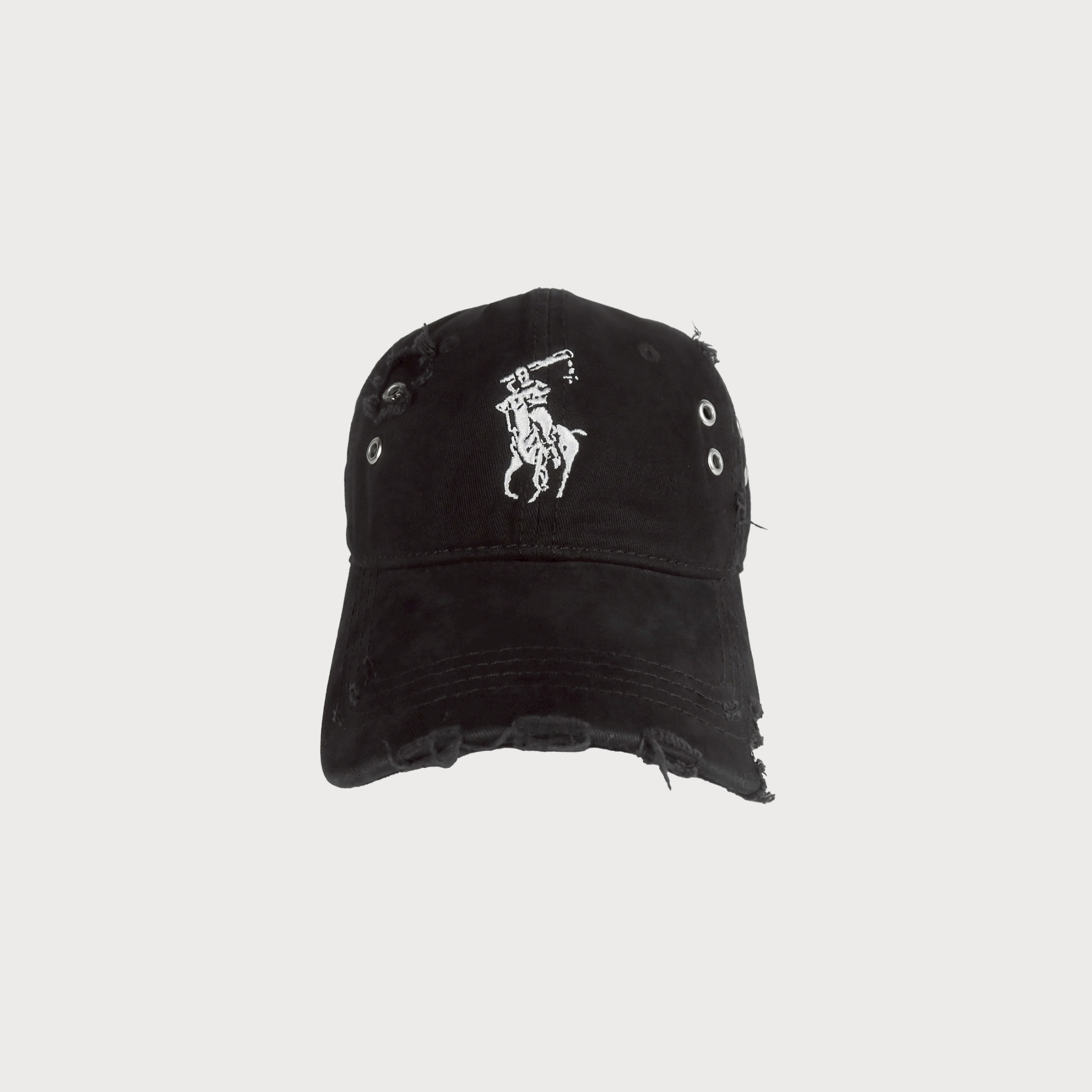 Bornrich｜Bolo Eyelet Cap (Black)