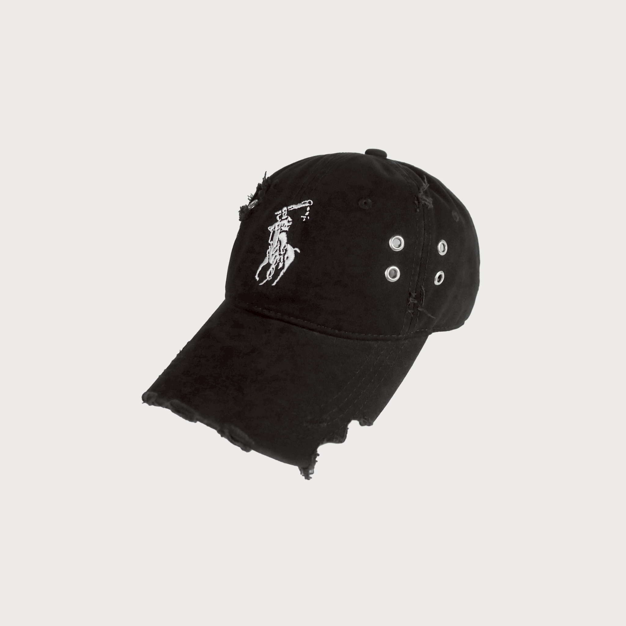 Bornrich｜Bolo Eyelet Cap (Black)