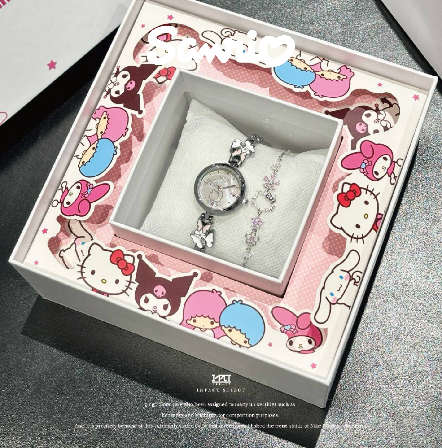 Sanrio三麗鷗  Hello Kitty 夢幻蝴蝶聯名手錶