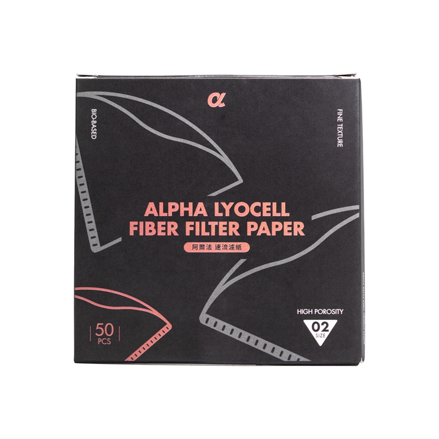Hario 阿爾法 Alpha 超速流濾紙 01/02 50入