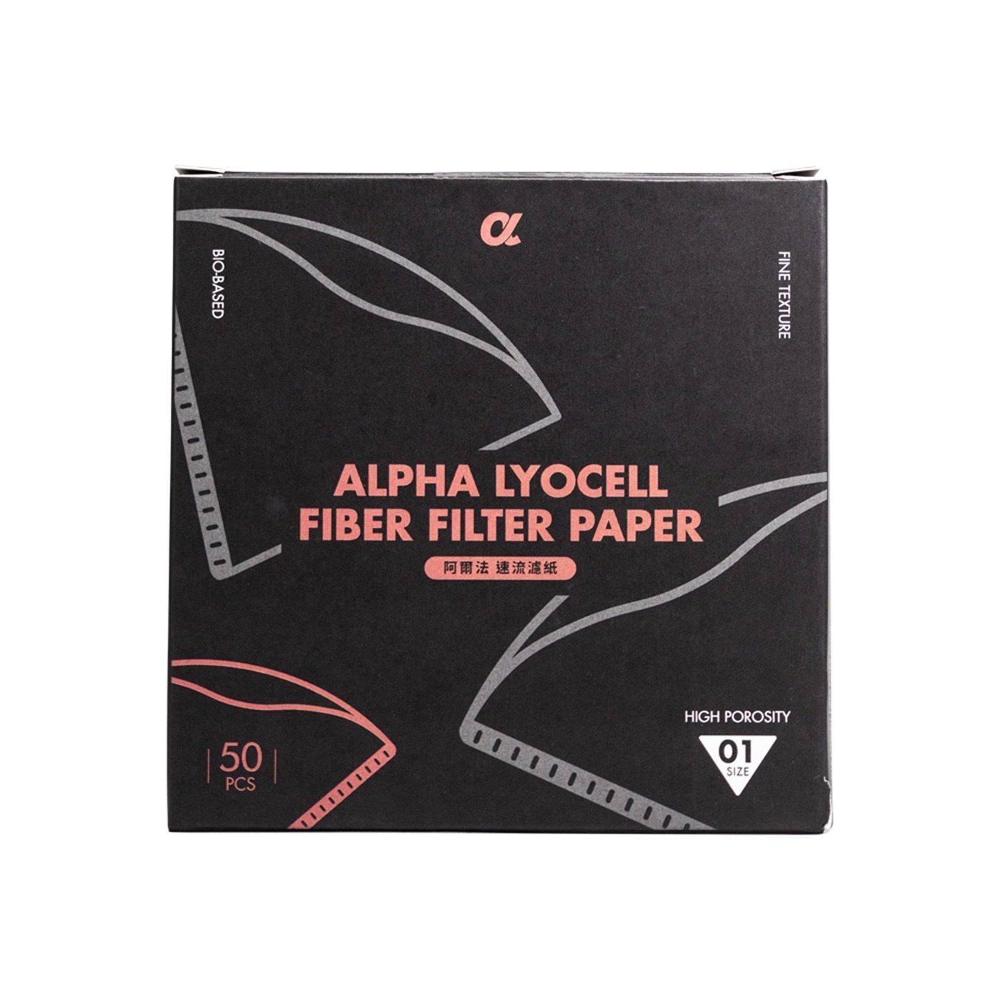 Hario 阿爾法 Alpha 超速流濾紙 01/02 50入