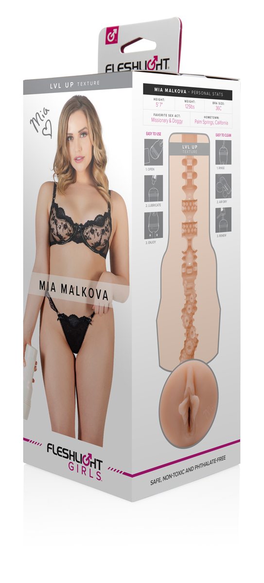 Fleshlight Mia Malkova LVL UP The Level-Up Realistic Masturbator