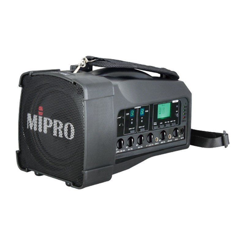 MIPRO MA-100D UHF｜雙頻道無線擴音機