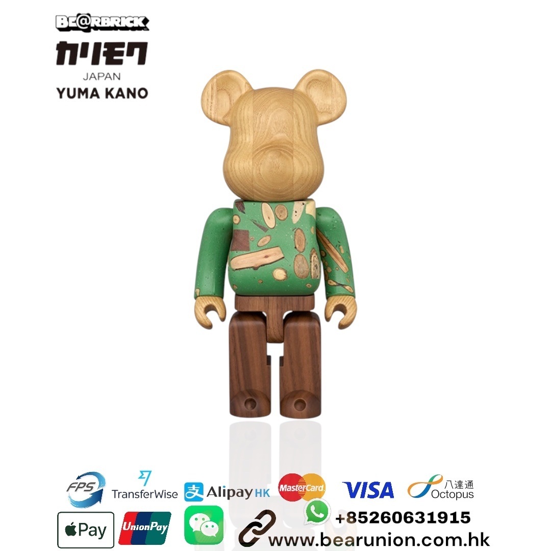 🎏預訂🎏Bearbrick 400% カリモク YUMA KANO