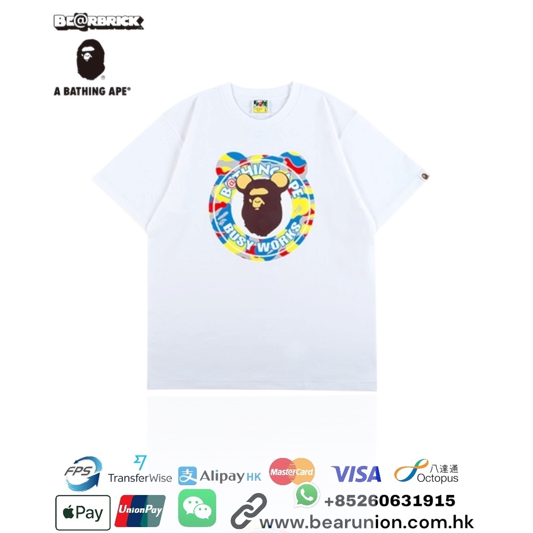 🎏預訂🎏MCT 30th ANNIV. BAPE(R) CAMOBE@R TEE BUSY WORK