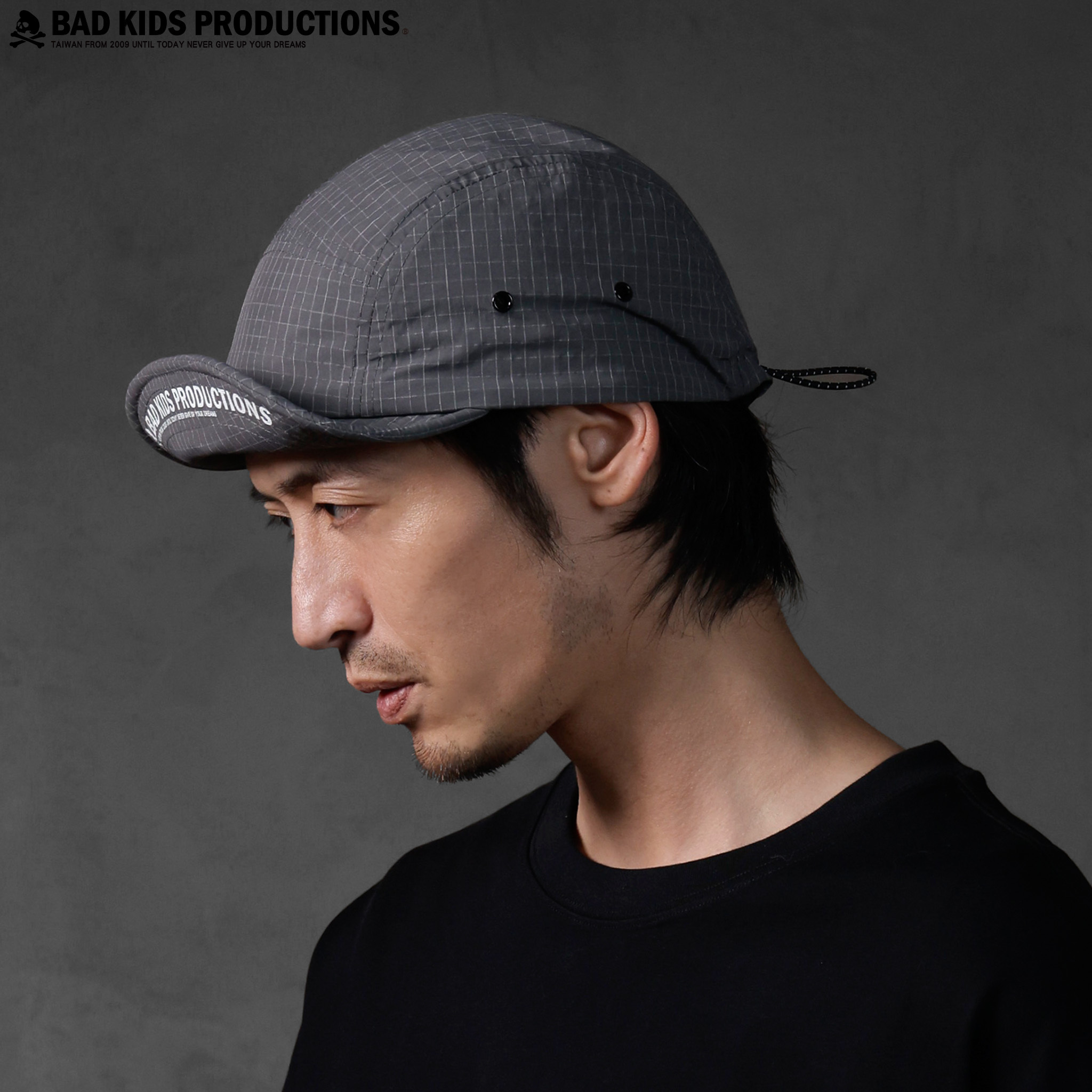 BAD KIDS 惡童 26S/S 5-Panel Cap (薄款速乾5分割帽/帽沿可折)