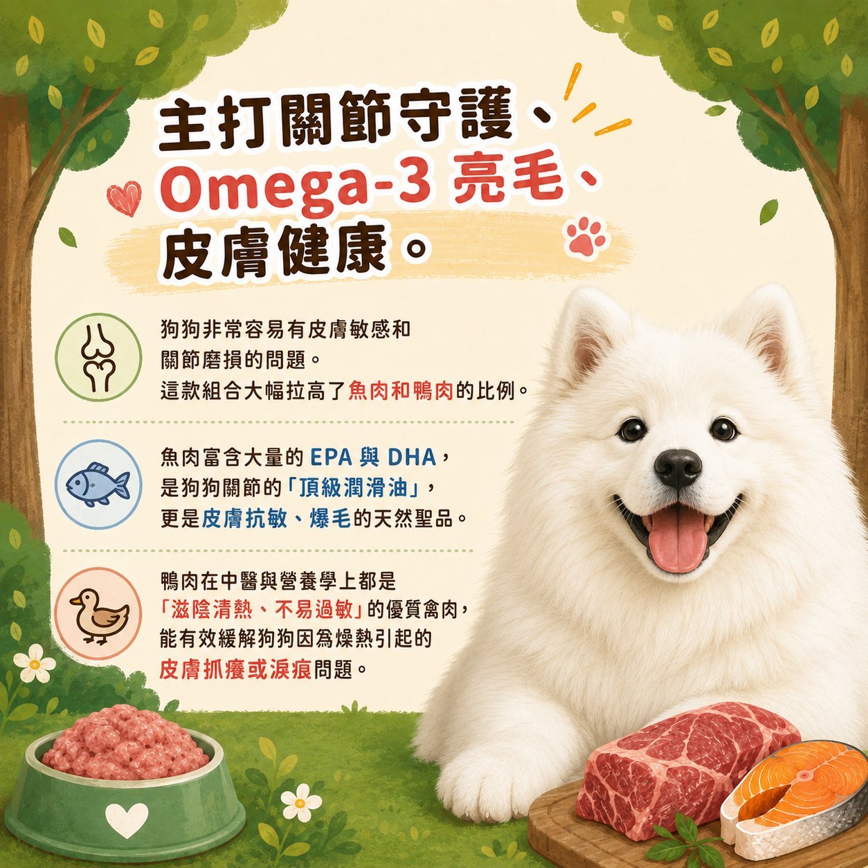 汪汪爆毛護膚組(4種口味共14包)(可常溫或冷凍寄送)
