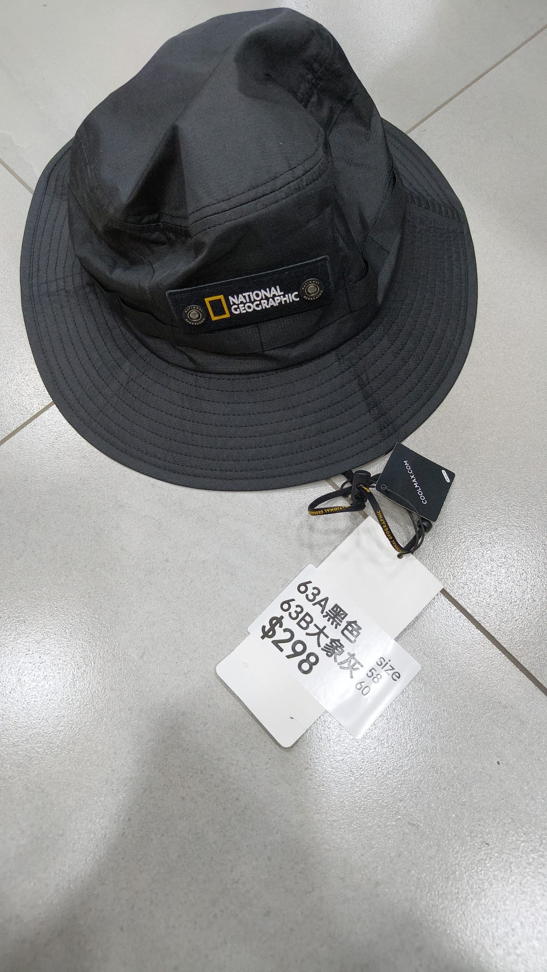 BQ063 National Geographic 淨色漁夫帽