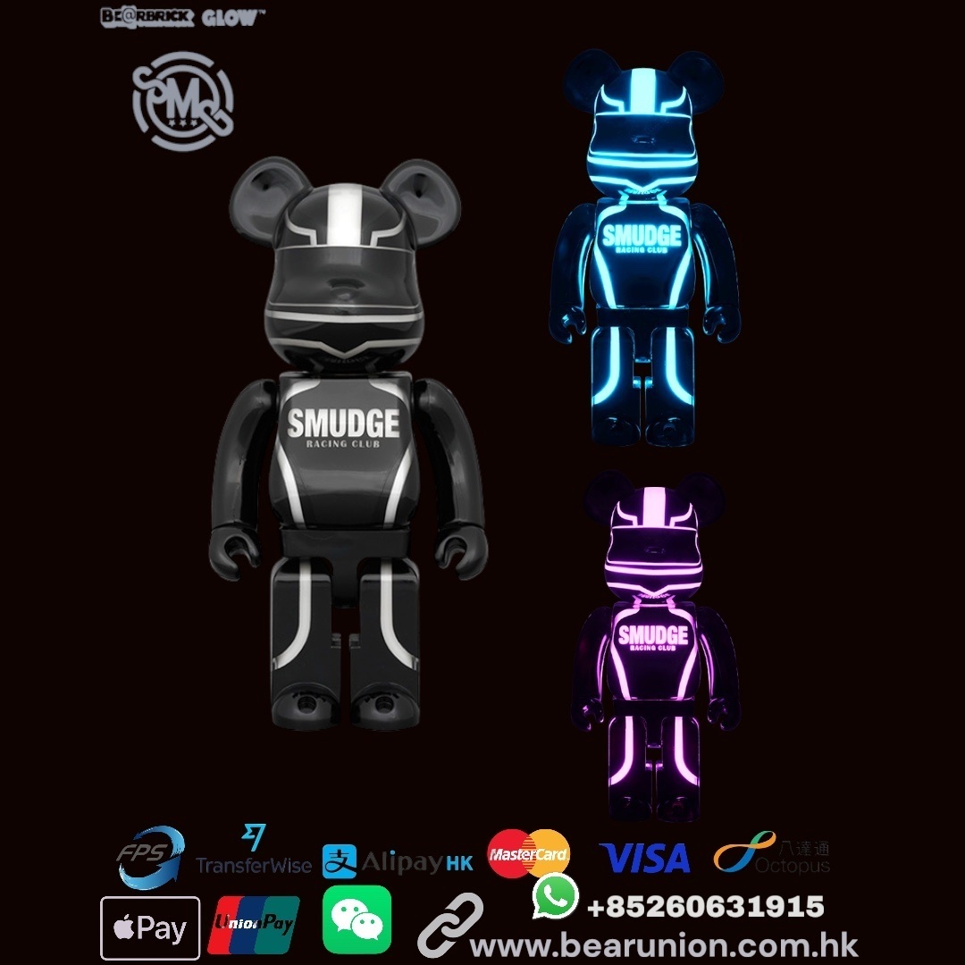 🎏預訂🎏Bearbrick 400% GLOW SMG JJ