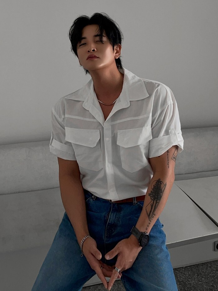 Wanted Roll-up Western Shirt