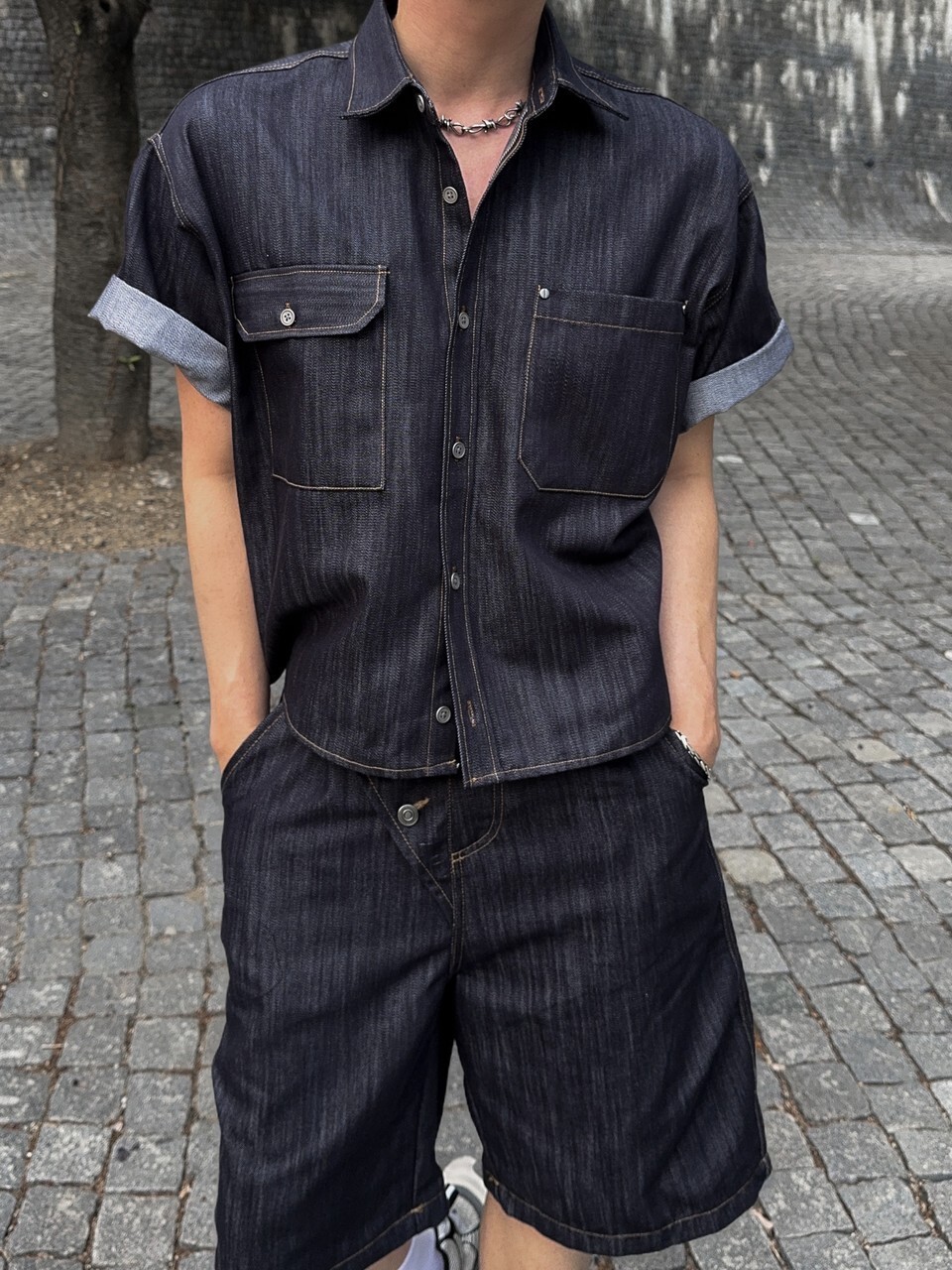BlackOut Dusk Denim Shirt
