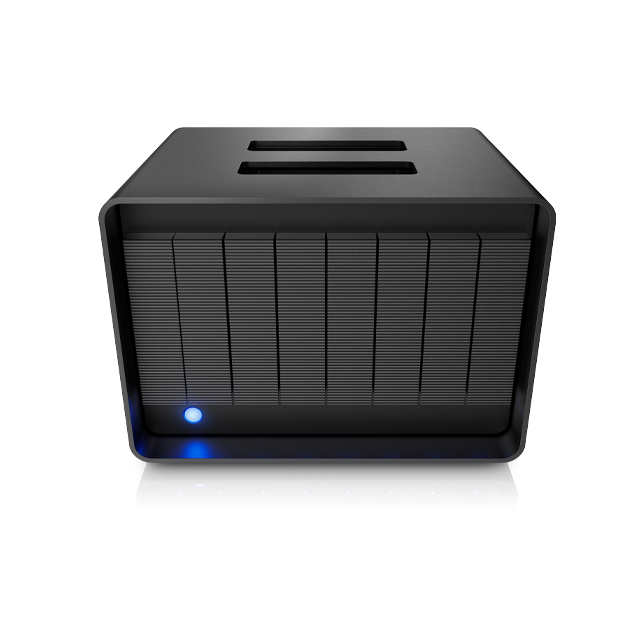 LaCie 8big Pro5 Thunderbolt 5 桌面RAID儲存系統｜8盤位專業外置硬碟