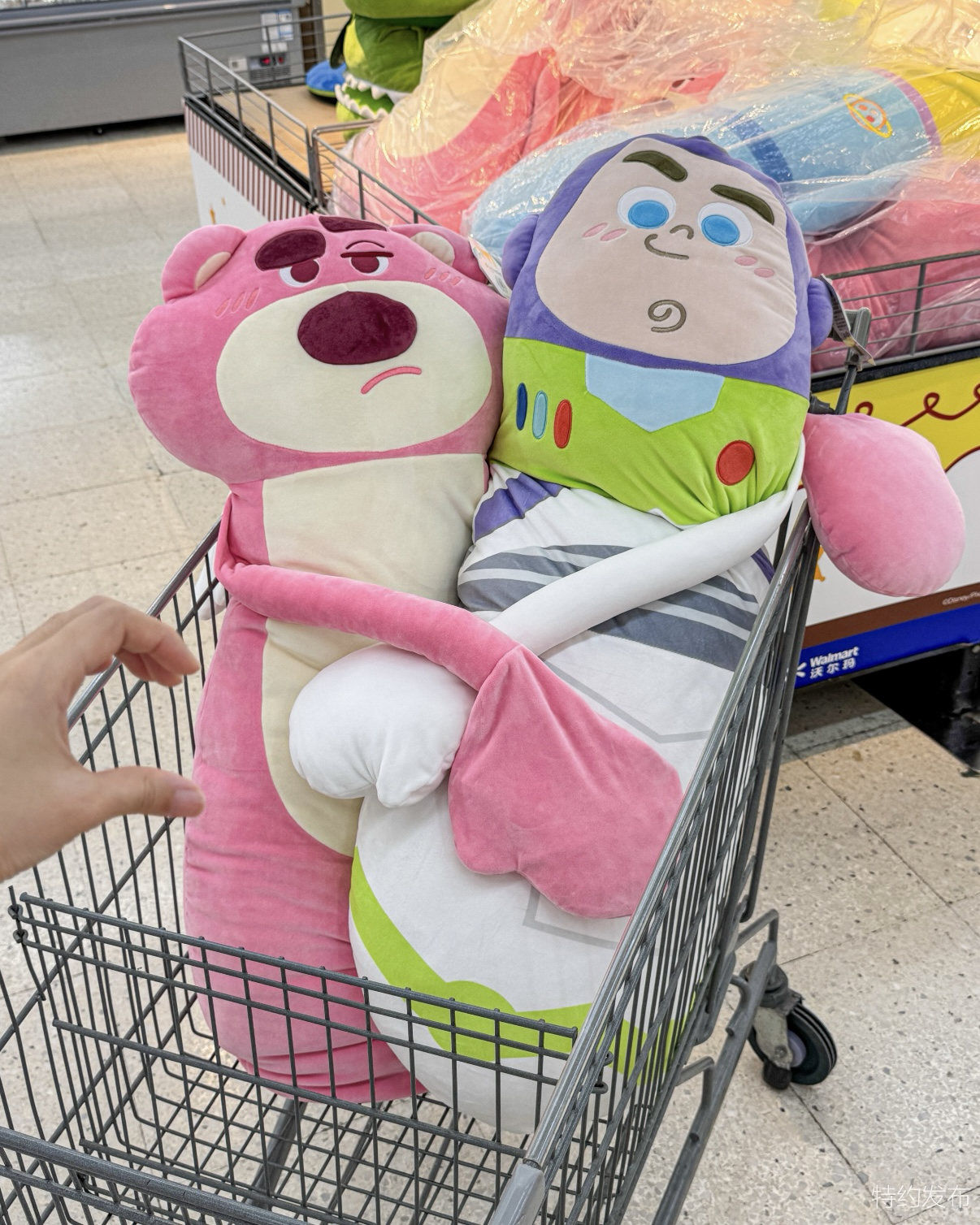 <正版授權>玩具總動員 拍拍安撫娃娃 抱枕 TOY STORY DISNEY 迪士尼