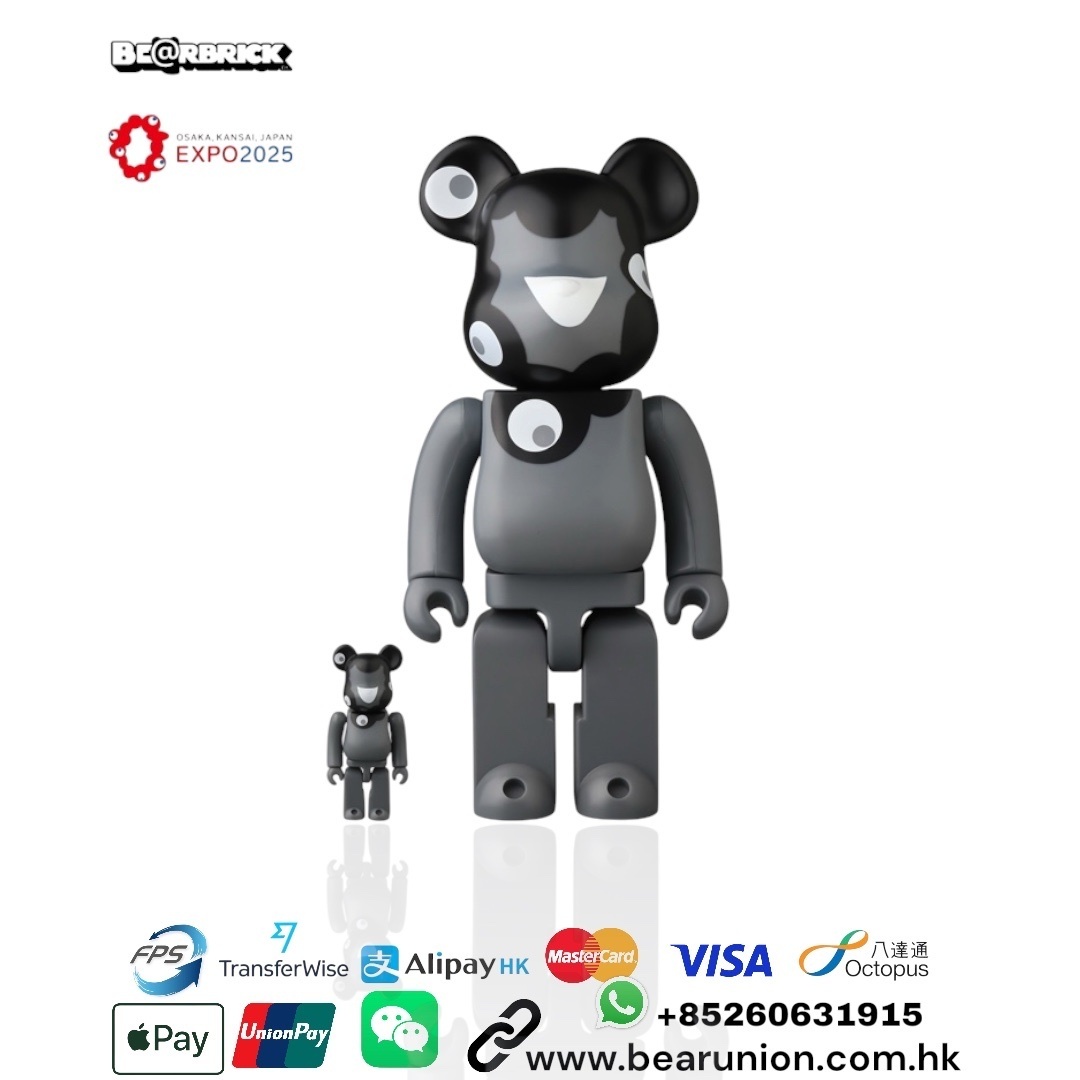🎏預訂🎏bearbrick 400% 100% ミャクミャク EXPO 2025