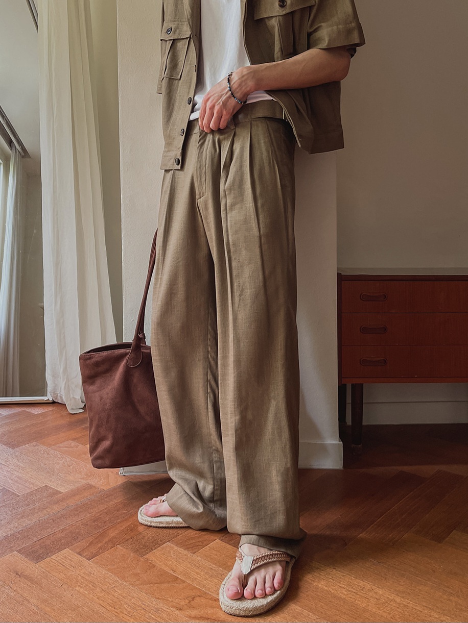 Linen Beagle Pants