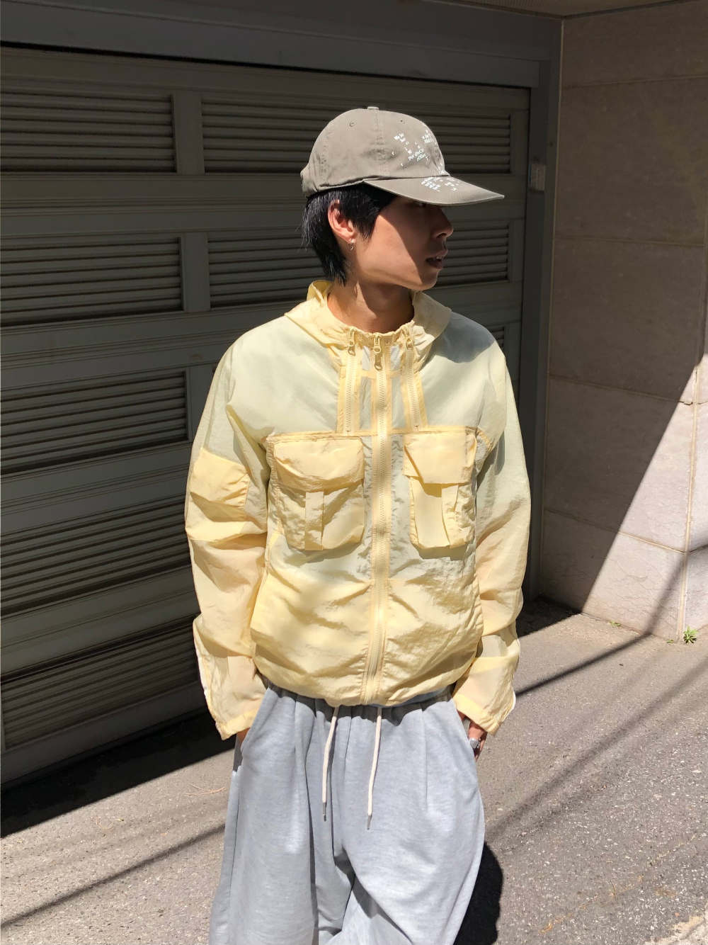 Utility Pocket Hoodie Windbreaker