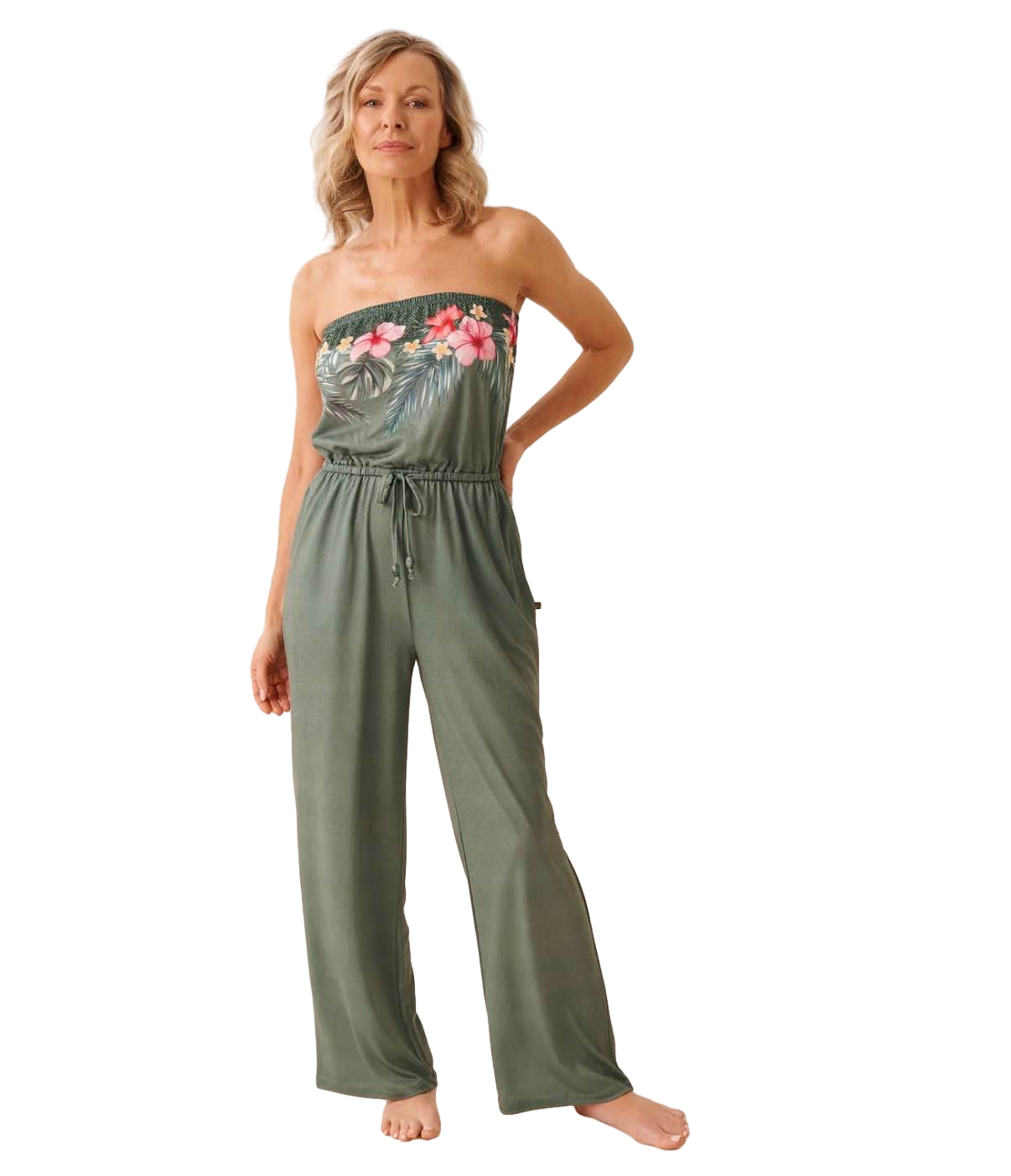 【la Vie en Rose】la Vie en Rose Jumpsuit 80300136 P30150  綠