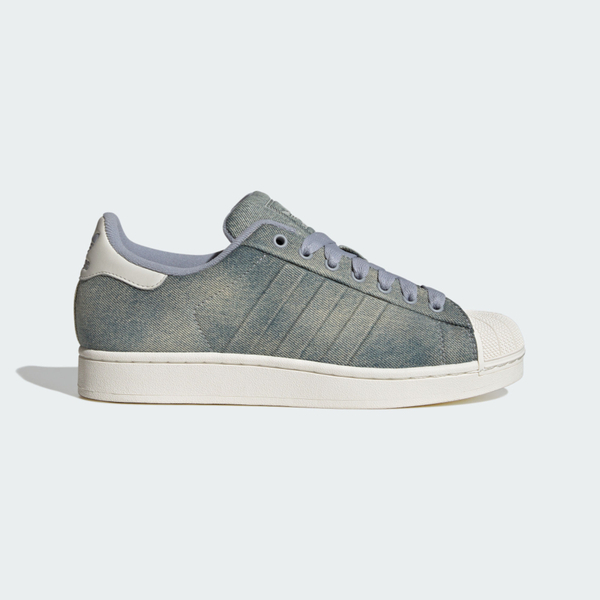 Adidas 愛迪達 Superstar II IH9246 男 休閒鞋 復古鞋 經典 貝殼頭 水洗丹寧 藍灰