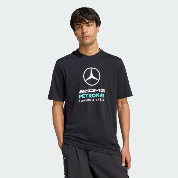 Adidas 愛迪達 Mer Dna Gftee M KE8163 男 T恤 運動上衣 休閒短袖 黑 純棉 F1賽車