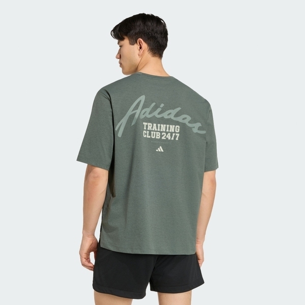 Adidas 愛迪達 Pl Es Gfx T Pl KS6420 男 T恤 運動上衣 休閒 橄欖綠 亞版 吸濕排汗