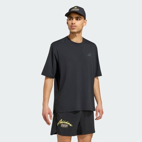 Adidas 愛迪達 Pl Es Gfx T Pl KT0833 男 T恤 運動上衣 休閒短袖 黑 亞版 吸濕排汗