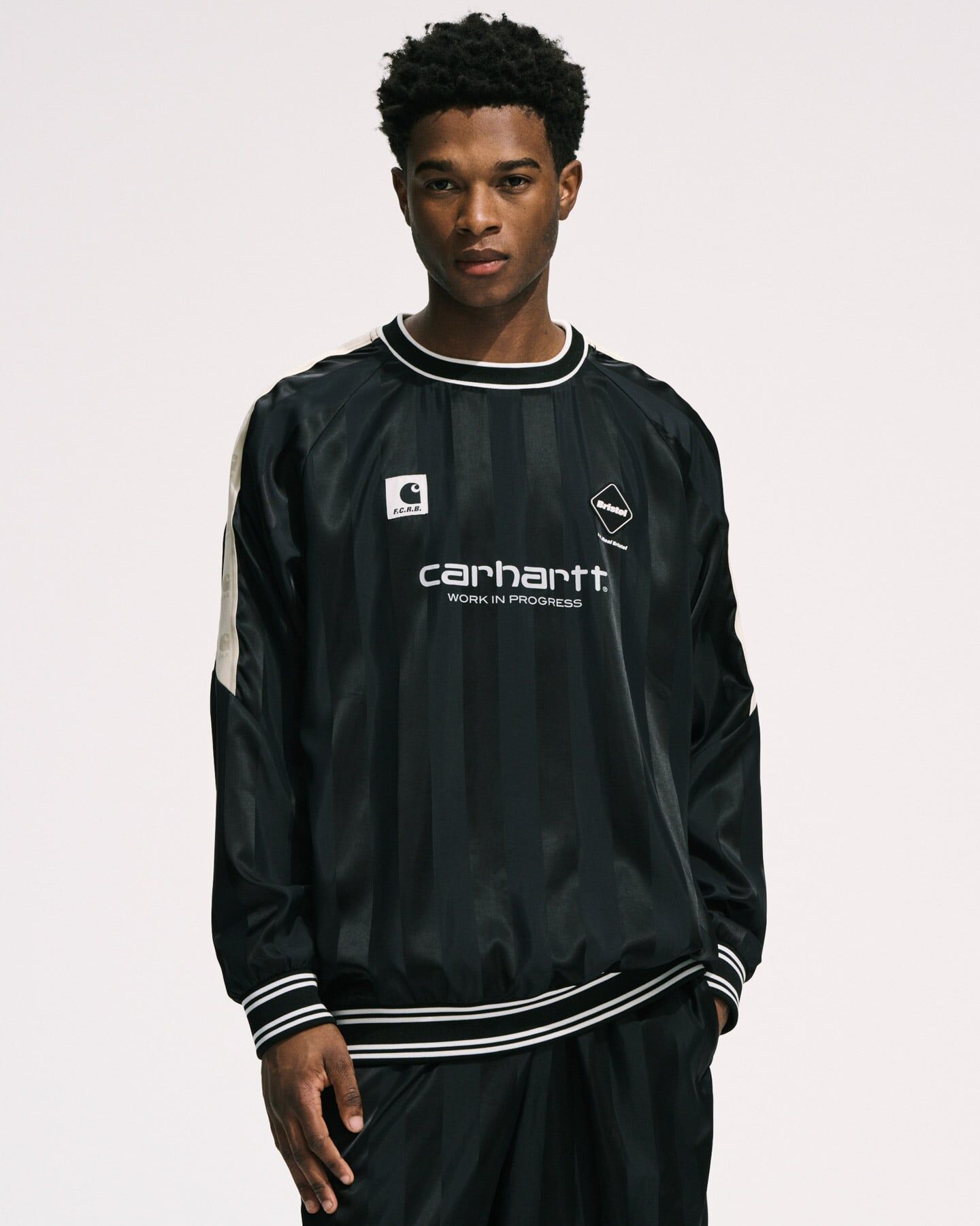 [現貨] FCRB x CARHARTT WIP WARM-UP PISTE | Black