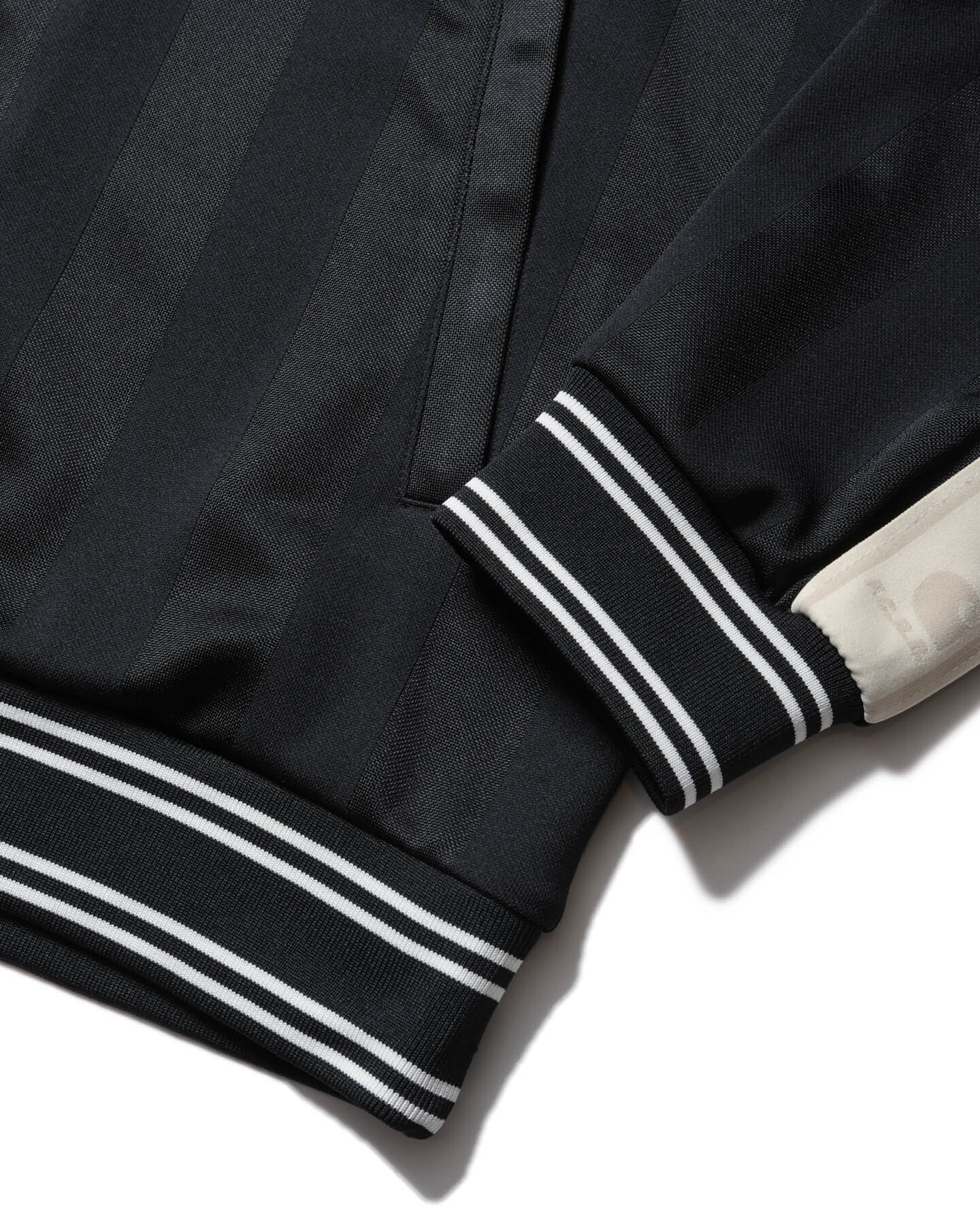 FCRB x CARHARTT WIP VARSITY TRACK JACKET | Black
