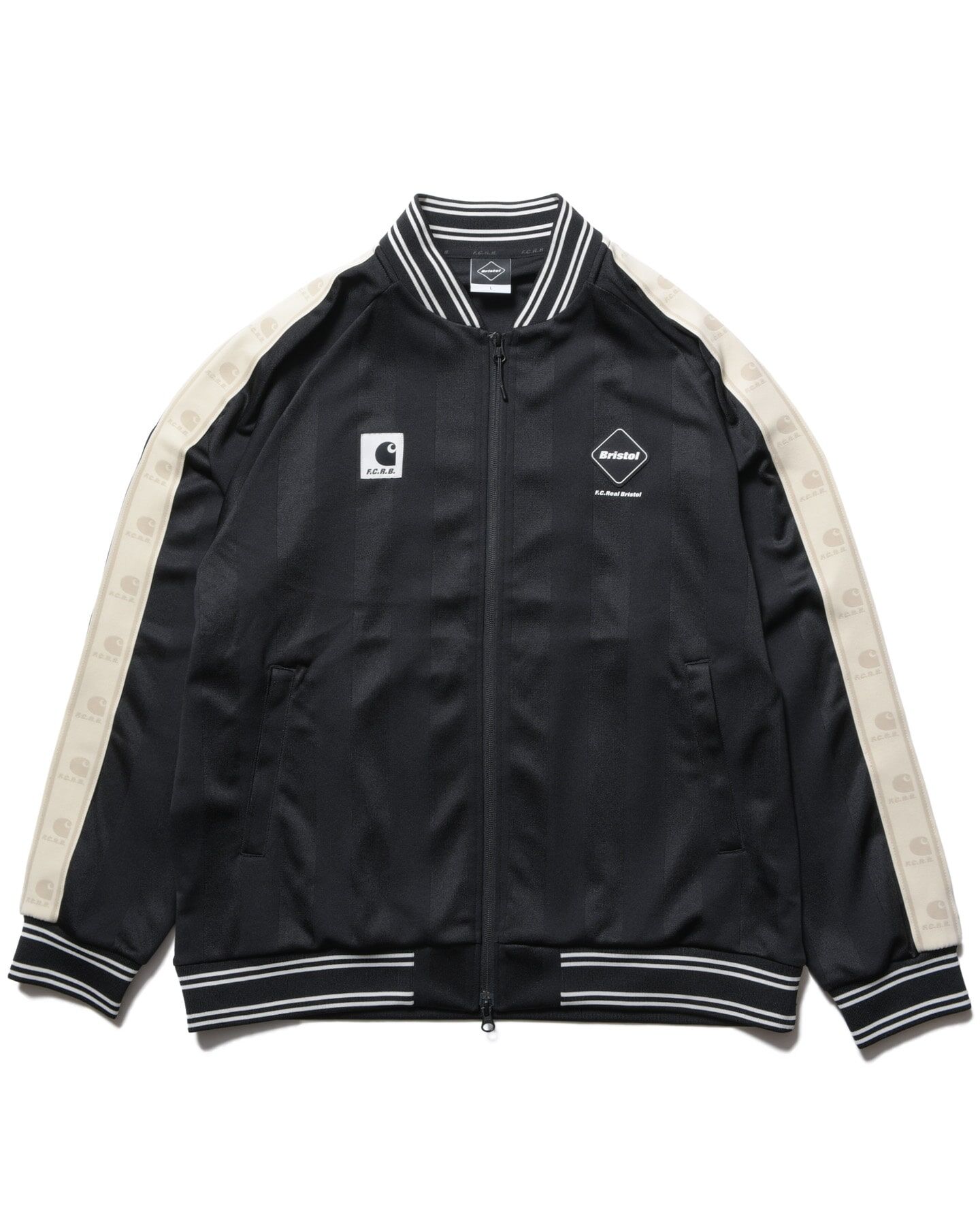 [現貨] FCRB x CARHARTT WIP VARSITY TRACK JACKET | Black