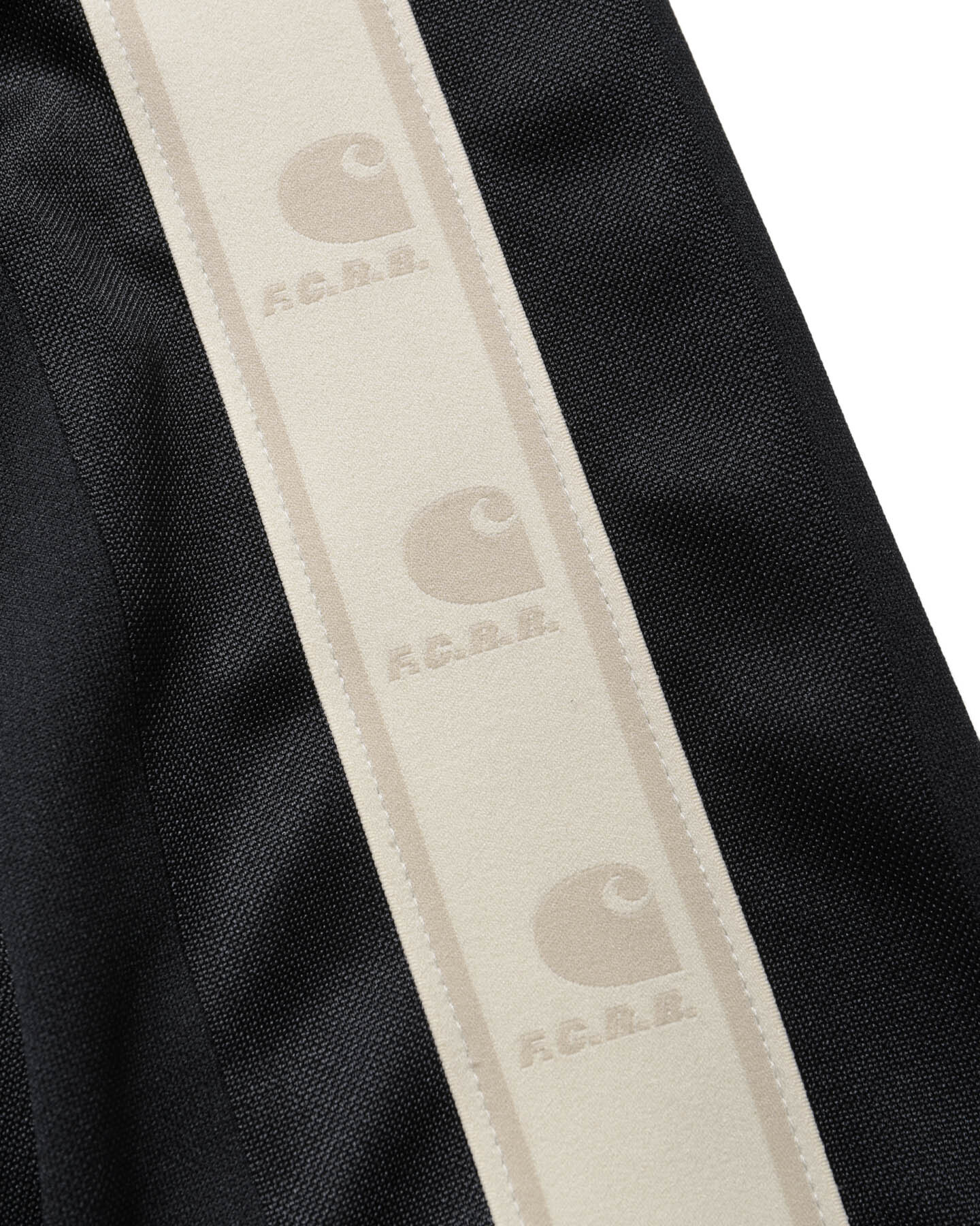 FCRB x CARHARTT WIP VARSITY TRACK JACKET | Black