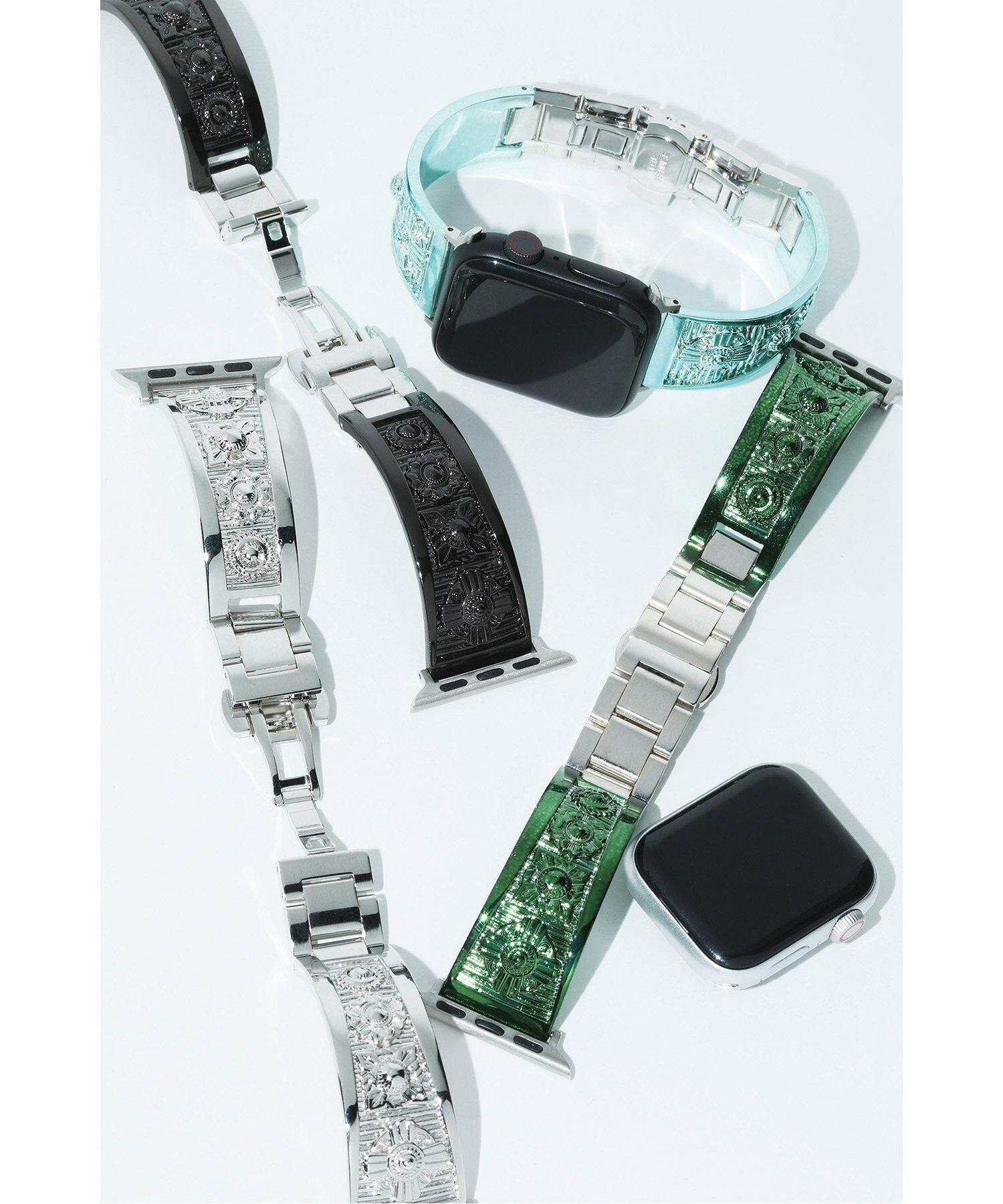 TOGA TOO / Metal watch belt