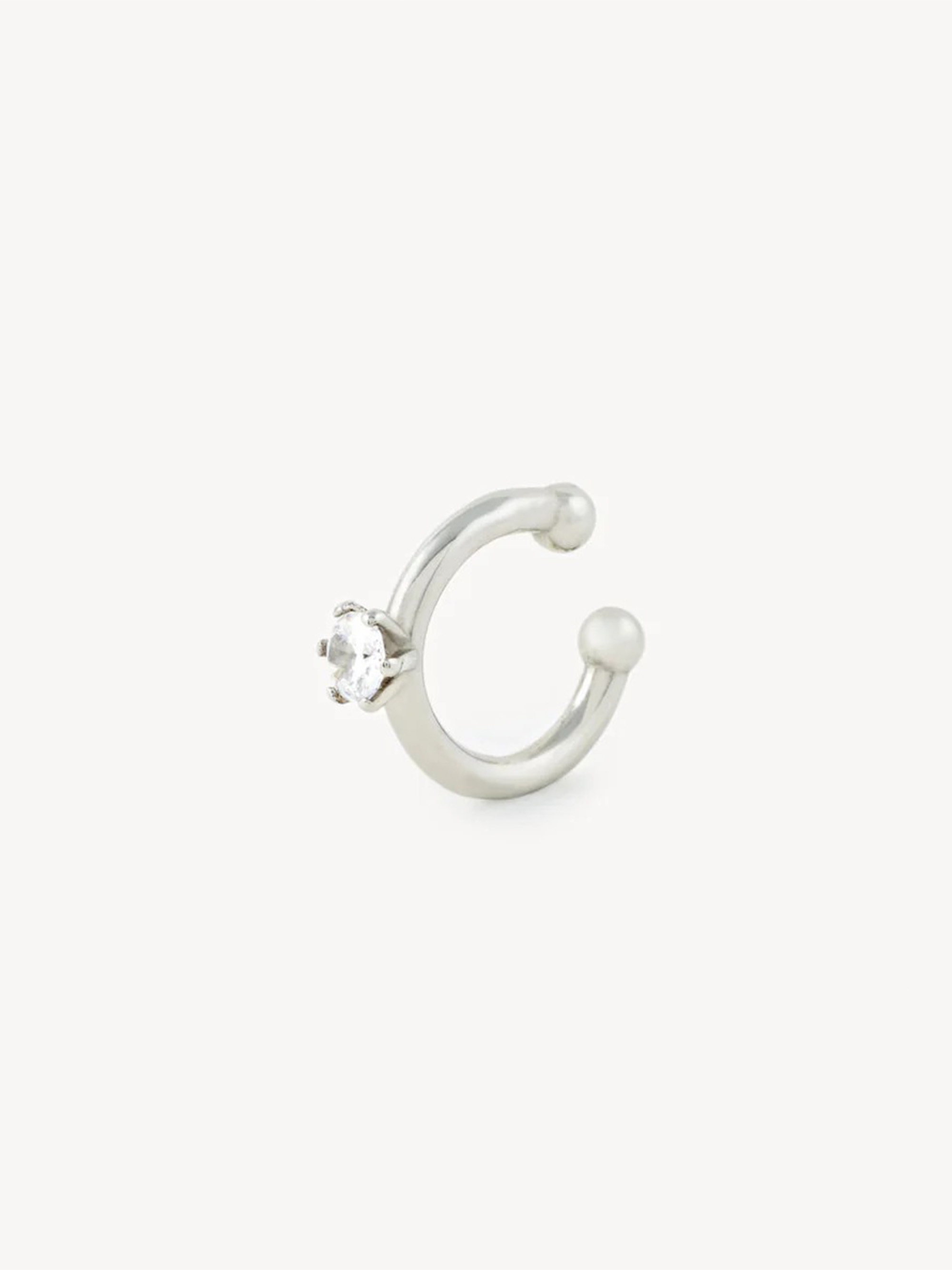 YPARIS EARCUFF BULLY STAR S SILVER