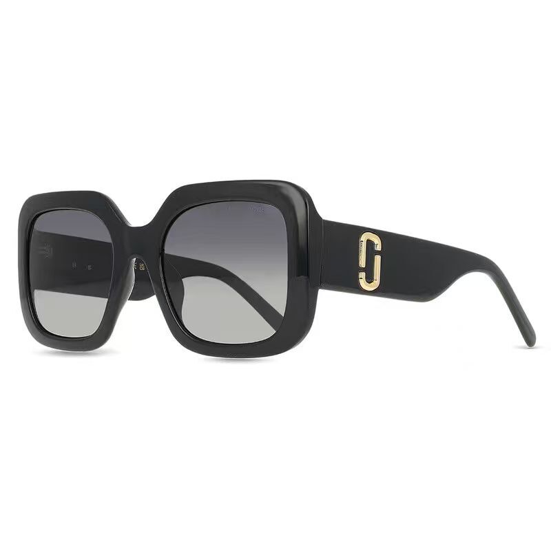 【直播】Marc Jacobs LX062602 女裝方框太陽眼鏡(黑色)