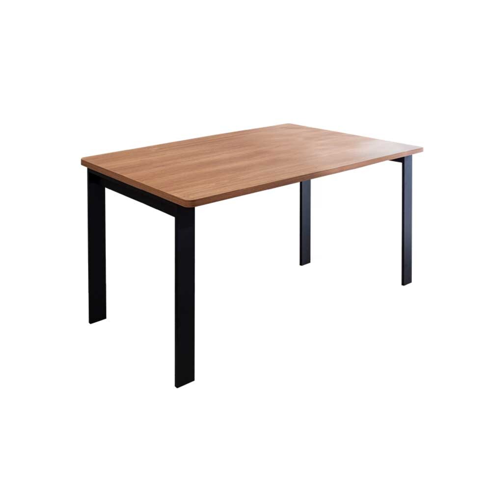 柏蒂家居-工業風4.7尺鋁合金長桌/餐桌/會議桌/工作桌-T1型140×80cm