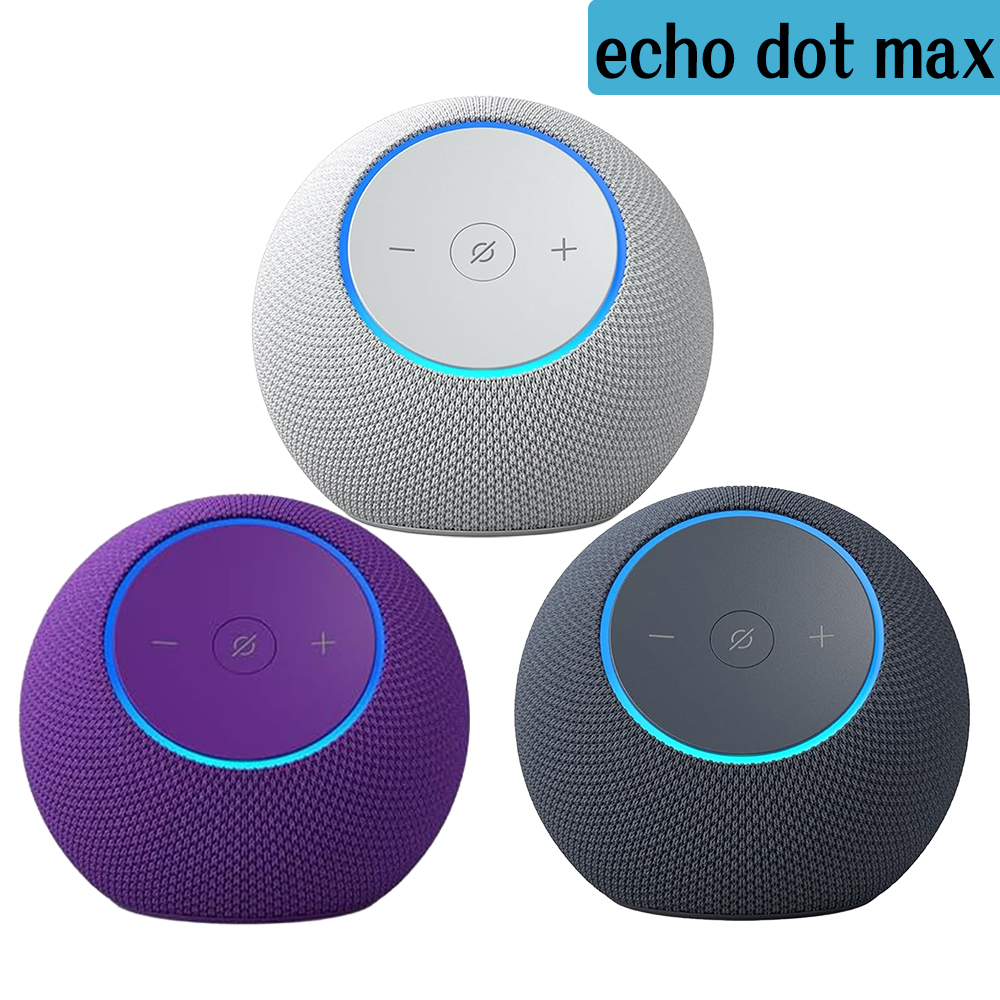 亞馬遜 -Echo Dot Max 智能無線喇叭(內置Alexa)- 附香港適用三腳插頭 (多色)
