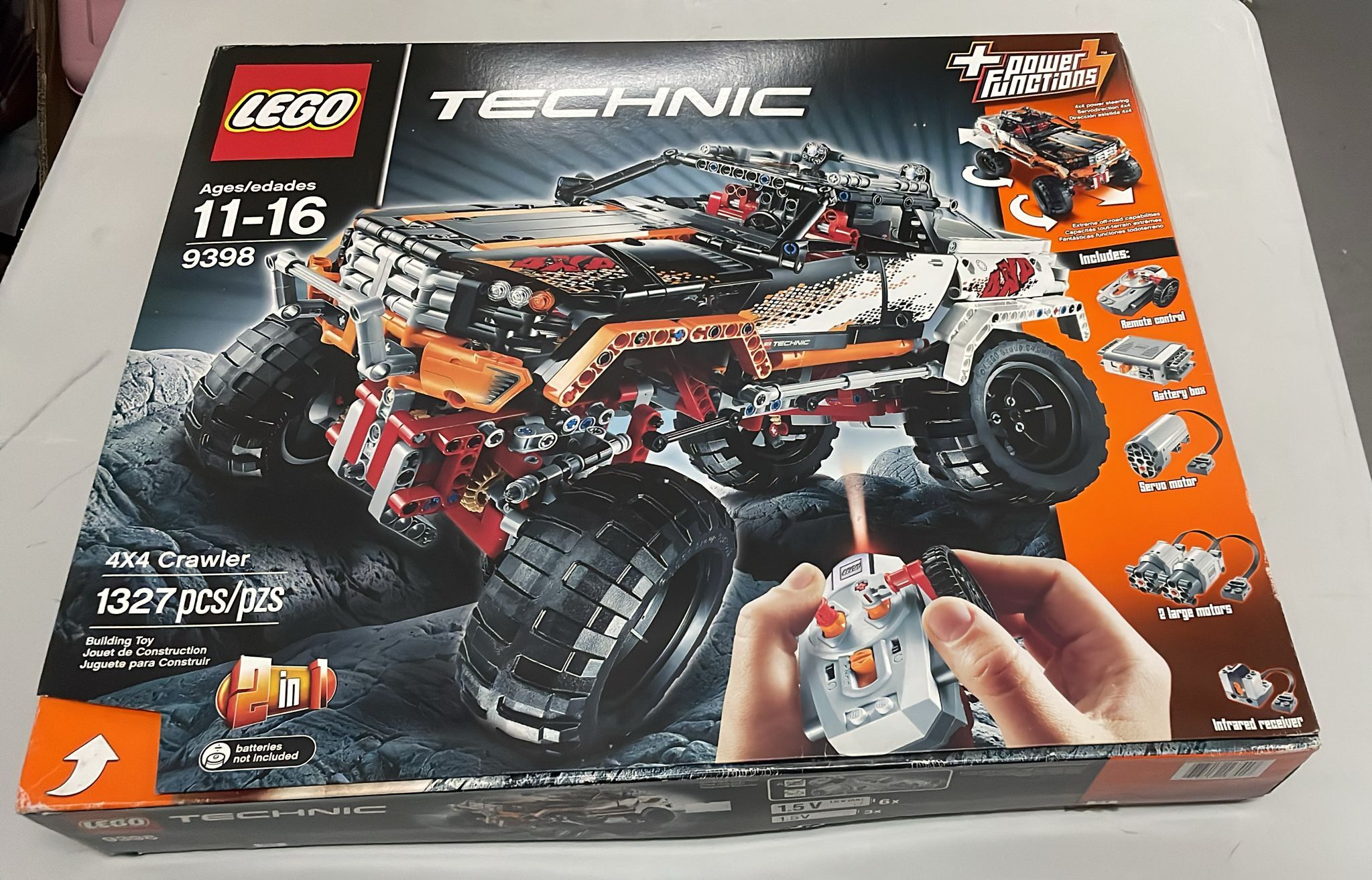 LEGO Technic 9398 4X4 Crawler【開封盒，外盒損壞，有壓紋，殘盒不設退換】