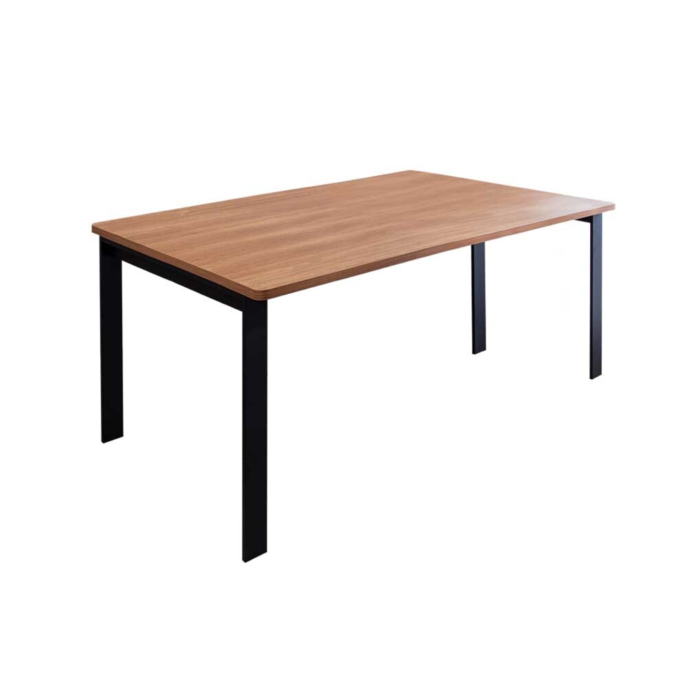 柏蒂家居-工業風5.3尺鋁合金長桌/餐桌會議桌/工作桌-T1型160×90cm