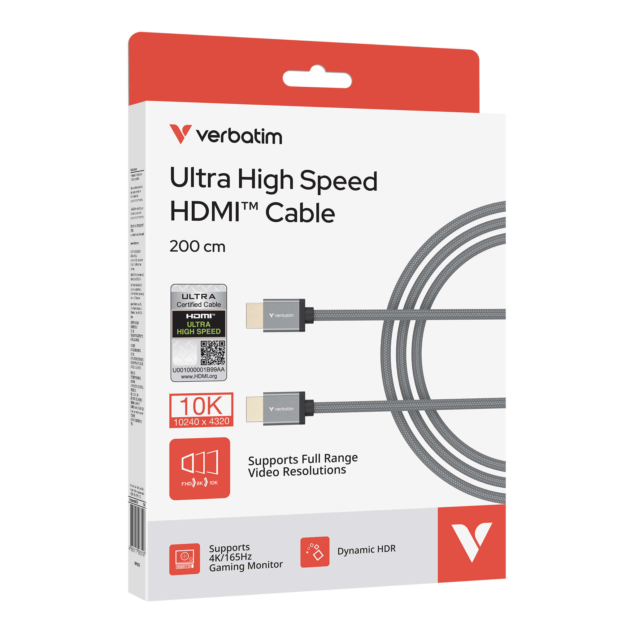 HDMI to HDMI 2.1 Cable (200cm)