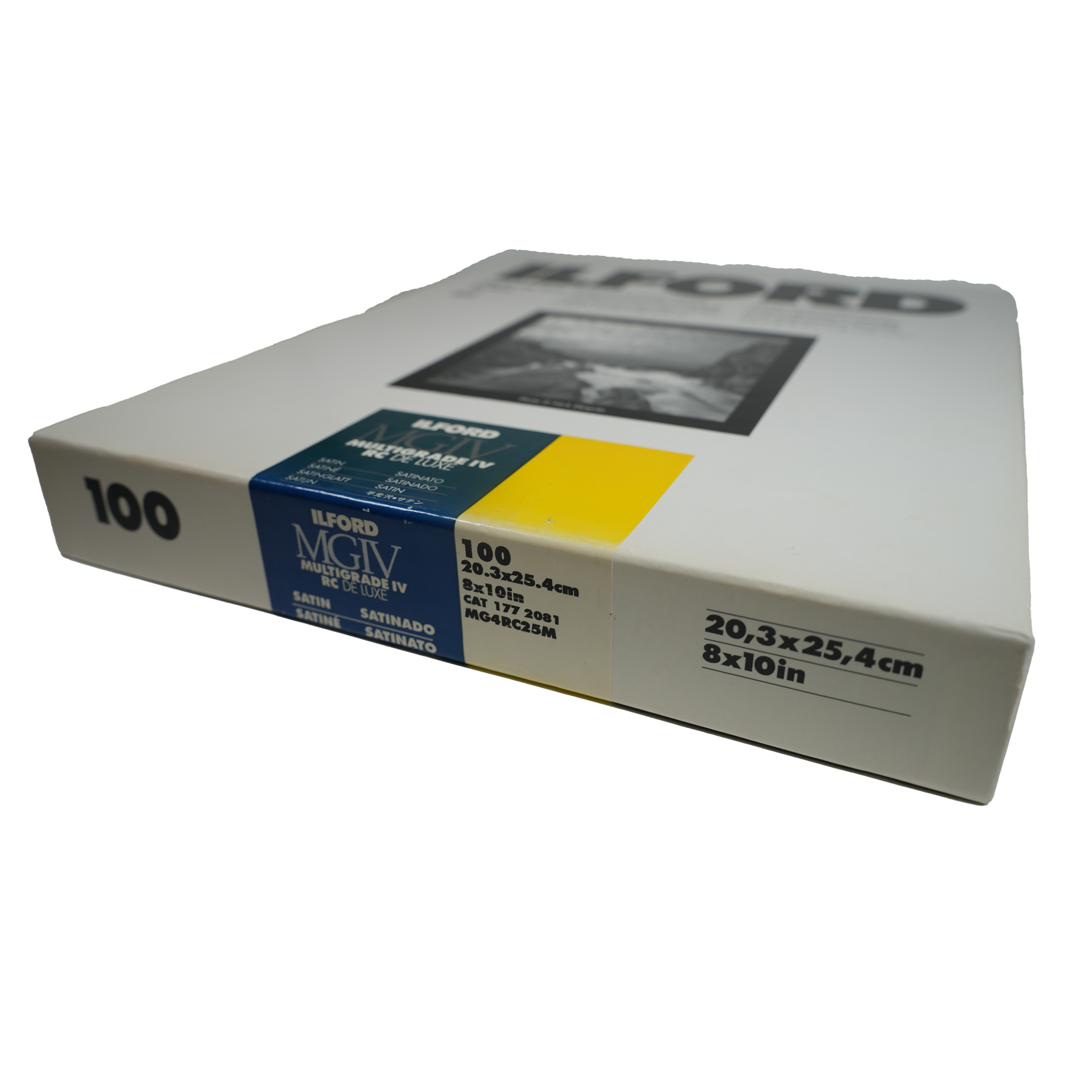 ILFORD 8*10 100S MG (25M) 絨面 HK$700 (訂金HK$500)