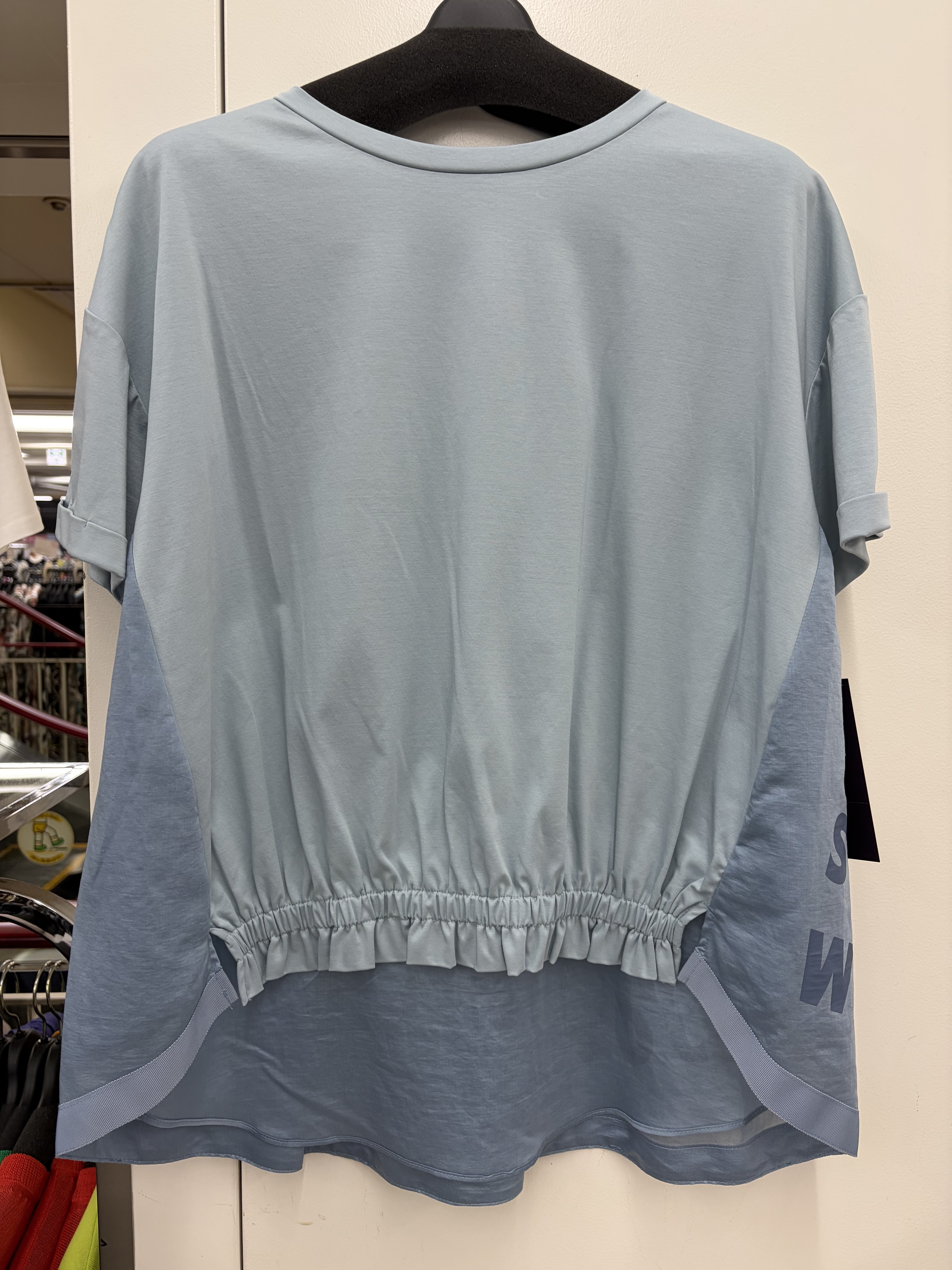 VK 拼布後字top
