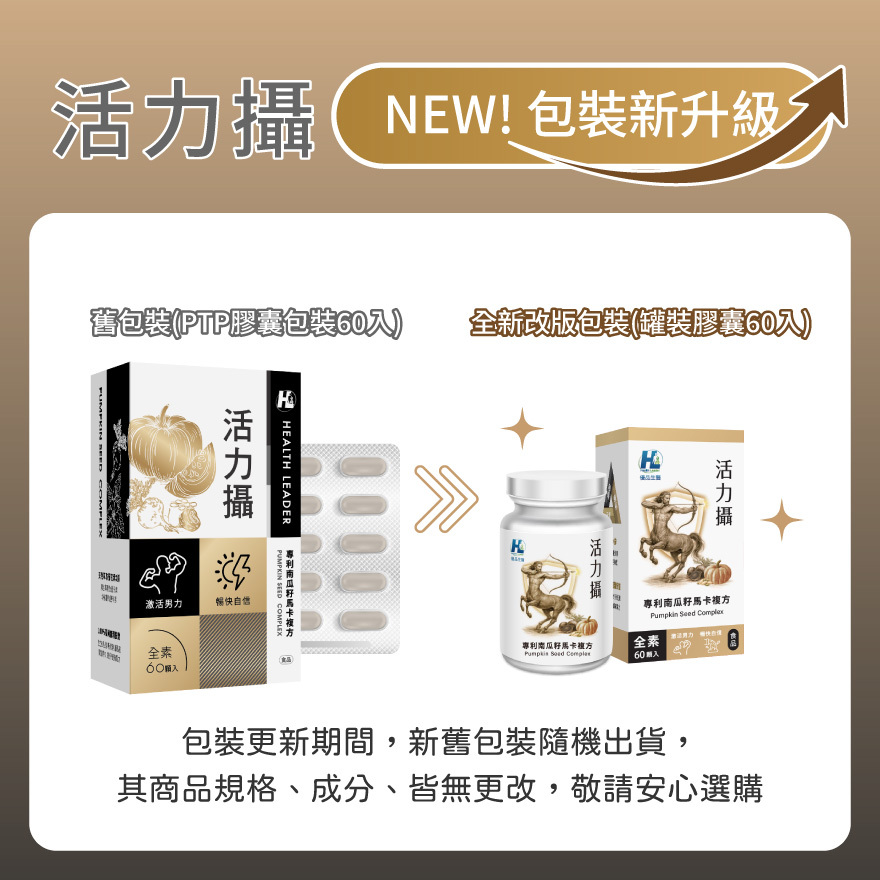 活力攝換新包裝