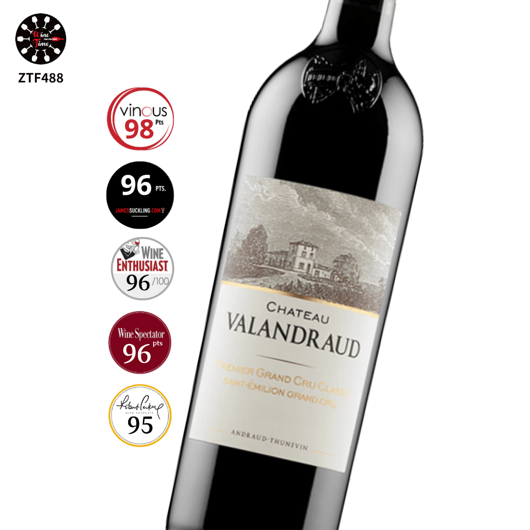 Chateau Valandraud 2017 Saint-Emilion Premier Grand Cru Classe B