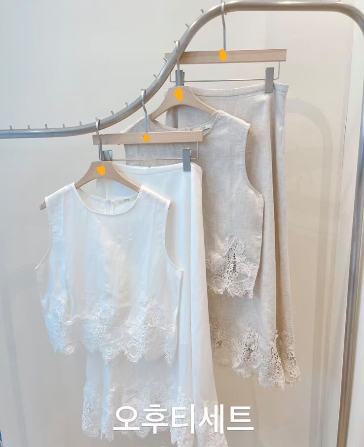 OV03 (1SET ) 背心: 胸38 長21 / 裙: 腰28 HIP44 長36 $699