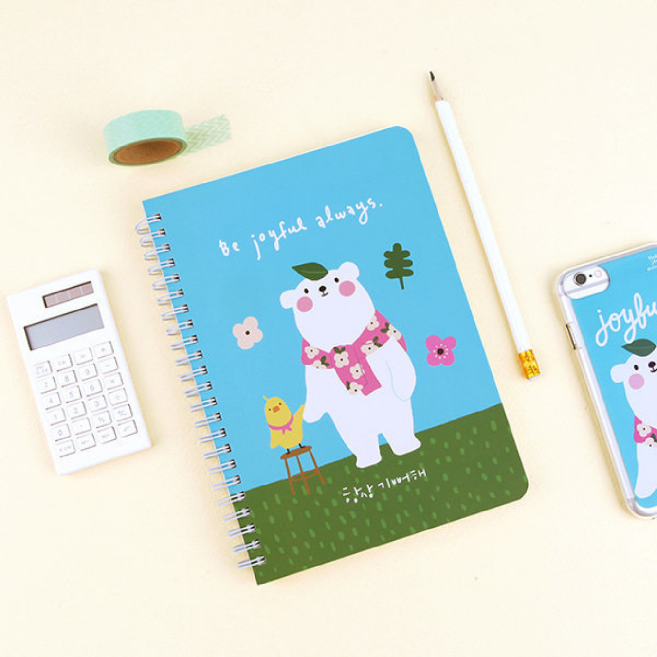 Gracebell｜Hello Jane spring note 線圈筆記簿