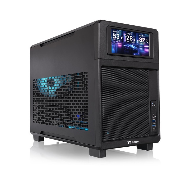Thermaltake 曜越 TR200 Micro-ATX機殼   黑色/CA-11L-00S1NN-00  白色/CA-11L-00S6NN-00